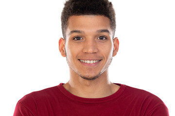 Fototapeta premium Latin guy with short afro hair
