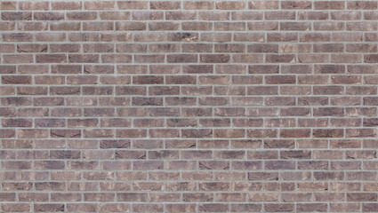 Brown Brick wall texture. Tiling clean for background pattern.