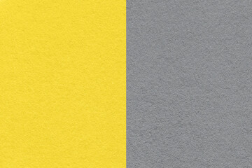 Pantone color of the Year 2021 Illuminating yellow and Ultimate Gray background.