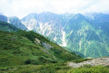 北アルプス連峰登山 - Northern Japan Alps, Nagano prefecture, Japan	
