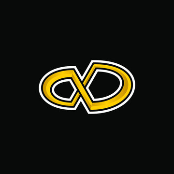 infinty logo design template