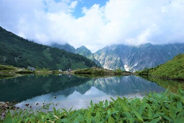 八方池　長野県白馬村八方尾根 - Happo Pond, Hakuba, Nagano prefecture, Japan
