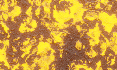3D rendered abstract magma background