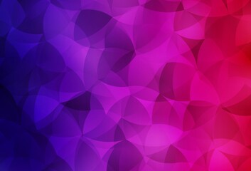 Dark Purple, Pink vector triangle mosaic template.