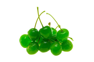 cocktail cherry isolated