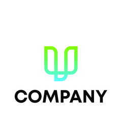 letter U logo