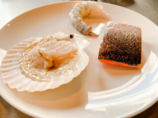 鉄板焼き　海鮮