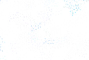 Light Blue, Red vector template with artificial intelligence structure.