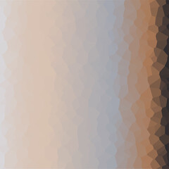 Brown and gray gradient background. Colorful background. Crystal pattern wallpaper. Polygon background. Vector picture.