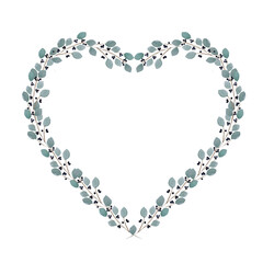 Beautiful watercolor drawing in the shape of a heart. Closeup, no people, texture. Congratulations for loved ones, relatives, friends and colleagues