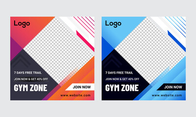 Gym Social Media Banner