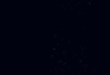 Light BLUE vector pattern with spheres.