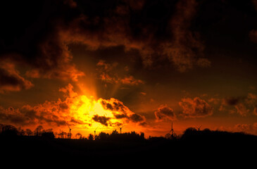 couché de soleil