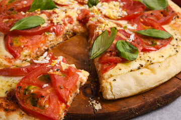 porcion de pizza