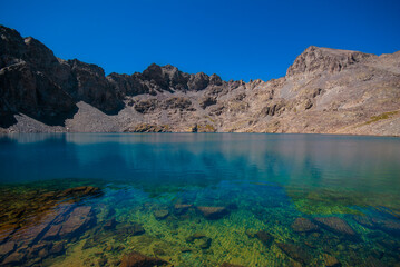 Fototapeta na wymiar Kackar Mountains National Park (Sea Lake) Rize, Turkey.