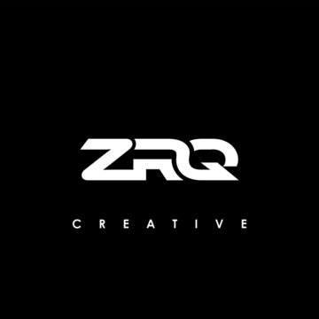 ZRQ Letter Initial Logo Design Template Vector Illustration
