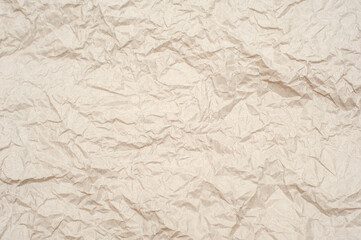 Crumpled paper texture. background