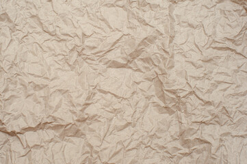Crumpled paper texture. background