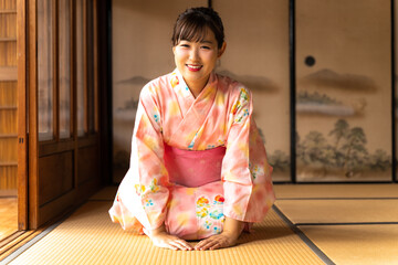 浴衣の女性