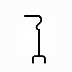 stick symbol icon