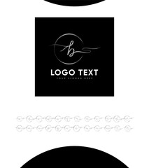 A creative elegant and charming letter type  logo bundle template, Vector logo for business and company identity 