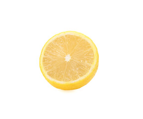 lemon fruit isolated on white background