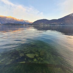 lake in the mountains