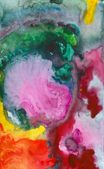 abstract watercolor purple background for design