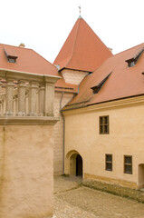 Interior decoration of historic buildings.