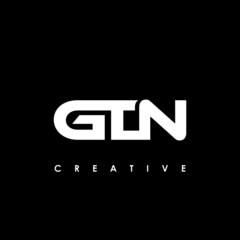 GTN Letter Initial Logo Design Template Vector Illustration