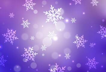 Light Purple, Pink vector template in carnival style.