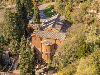 Castel Sant'Elia - located on a scary cliff and famous for its wonderful basilica, Castel Sant'Elia is among the most notable villages in central Italy. Here a glimpse of the Basilica