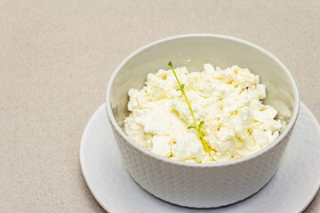 Dairy products, cottage cheese. Prevention of calcium deficiency in body