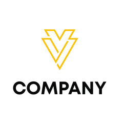 letter V logo
