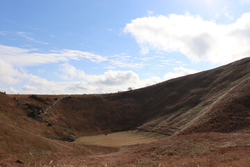 大室山から見える綺麗な景色