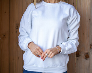 White blouse for mockup design - 399783163