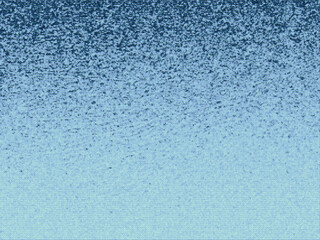 water drops on blue background. Retro style digital watercolor backdrop in light blue and white tones. Cool blurred simple design of wet drop surface. Halftone transparent gradient illustration. 