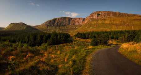 landscape in the mountains