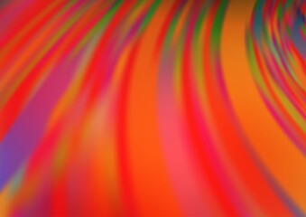 Obraz premium Light Red vector glossy abstract background.