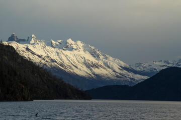 lake in the mountains