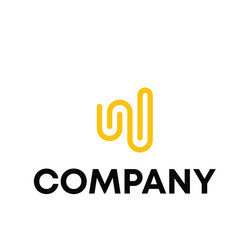 Fototapeta premium UW logo design