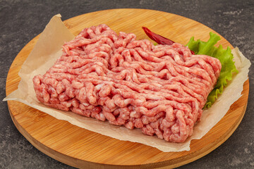 Minced meat - pork and beef