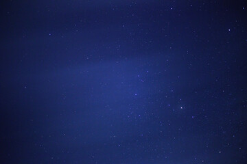 Fototapeta na wymiar Starry sky in Sri Lanka. Near the town of Galle.