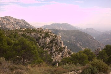 Naklejka premium MONTAÑA