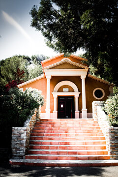 Sainte-Cécile Chapel (Island of Embiez) Provence - France