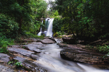 Mae SaPok Waterfall is located at Mae Win, Mae Wang District, Chiang Mai Province. There is a very...
