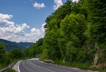 road in the mountains