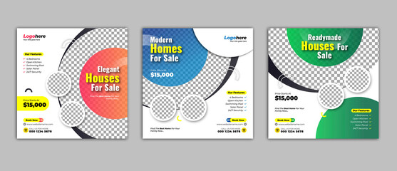 Home Real State Social Media Post Template