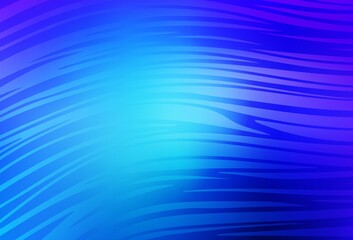 Light Pink, Blue vector texture with wry lines.