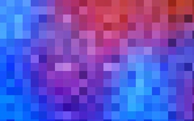 Light Blue, Red vector pattern. Brand-new rectangular template. Shining geometric sample. Repeating theme with rectangular shapes. Texture for your design.